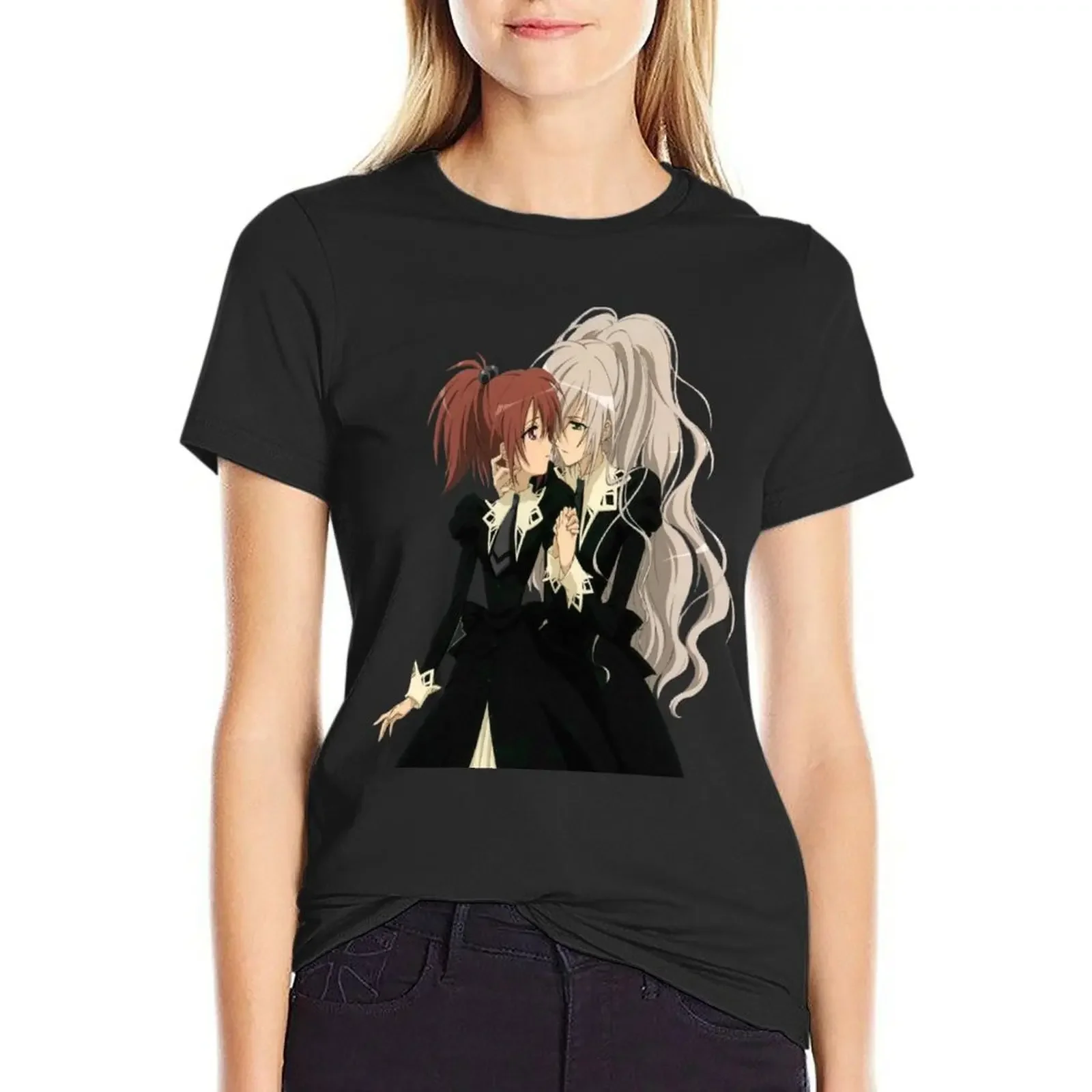 Strawberry Panic! (Aoi Nagisa and Hanazono Shizuma) T-Shirt animal print new edition aesthetic clothes tops clothes for Women
Strawberry Panic! (Aoi Nagisa and Hanazono Shizuma) T-Shirt animal print new edition aesthetic clothes tops clothes for Women