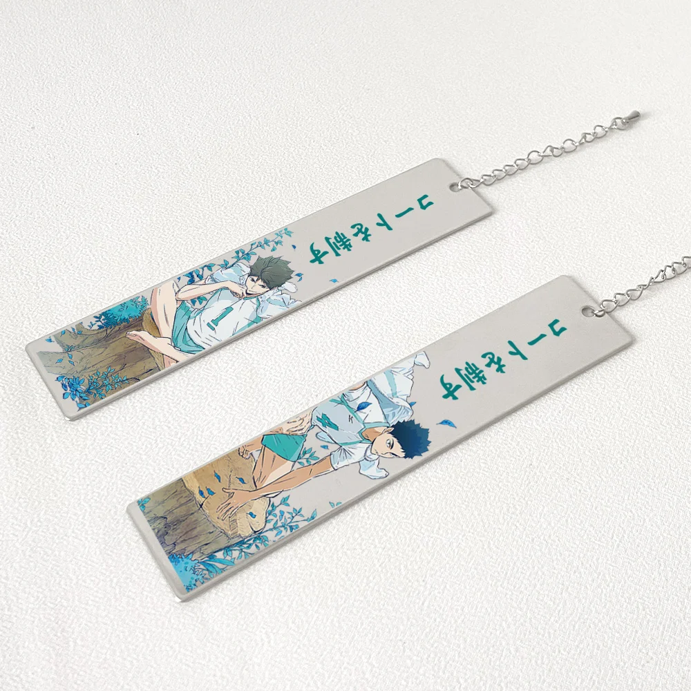 Anime Haikyuu! Shoyo Hinata Tobio Kageyama Kei Tsukishima Cosplay Metal Bookmark Stainless Steel Pendant Widget Mascot Xmas Gift
Anime Haikyuu! Shoyo Hinata Tobio Kageyama Kei Tsukishima Cosplay Metal Bookmark Stainless Steel Pendant Widget Mascot Xmas Gift