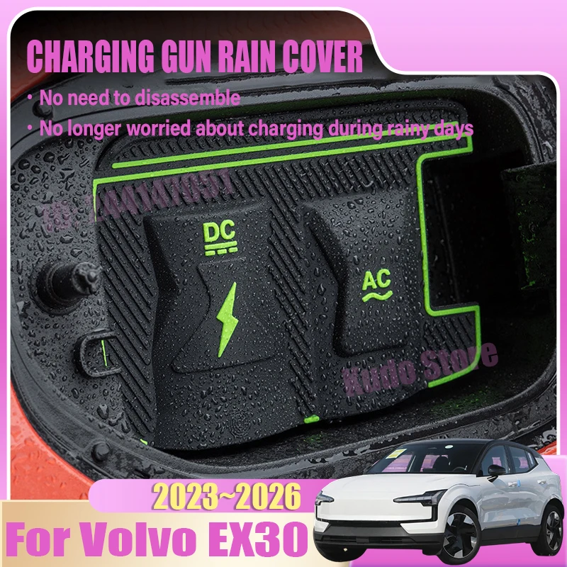 Car Charging Rain Cover For Volvo EX30 Accessories 2023~2026 2024 2025 EV Charg Gun Dustproof Waterproof Protect Case Auto Parts
Car Charging Rain Cover For Volvo EX30 Accessories 2023~2026 2024 2025 EV Charg Gun Dustproof Waterproof Protect Case Auto Parts