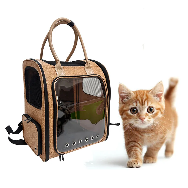 LEECORK Innovative Bubble Pet Cat Backpack Water-proof Lightweight Natural Cork Cat Carrier Backpack for Cats
LEECORK Innovative Bubble Pet Cat Backpack Water-proof Lightweight Natural Cork Cat Carrier Backpack for Cats
