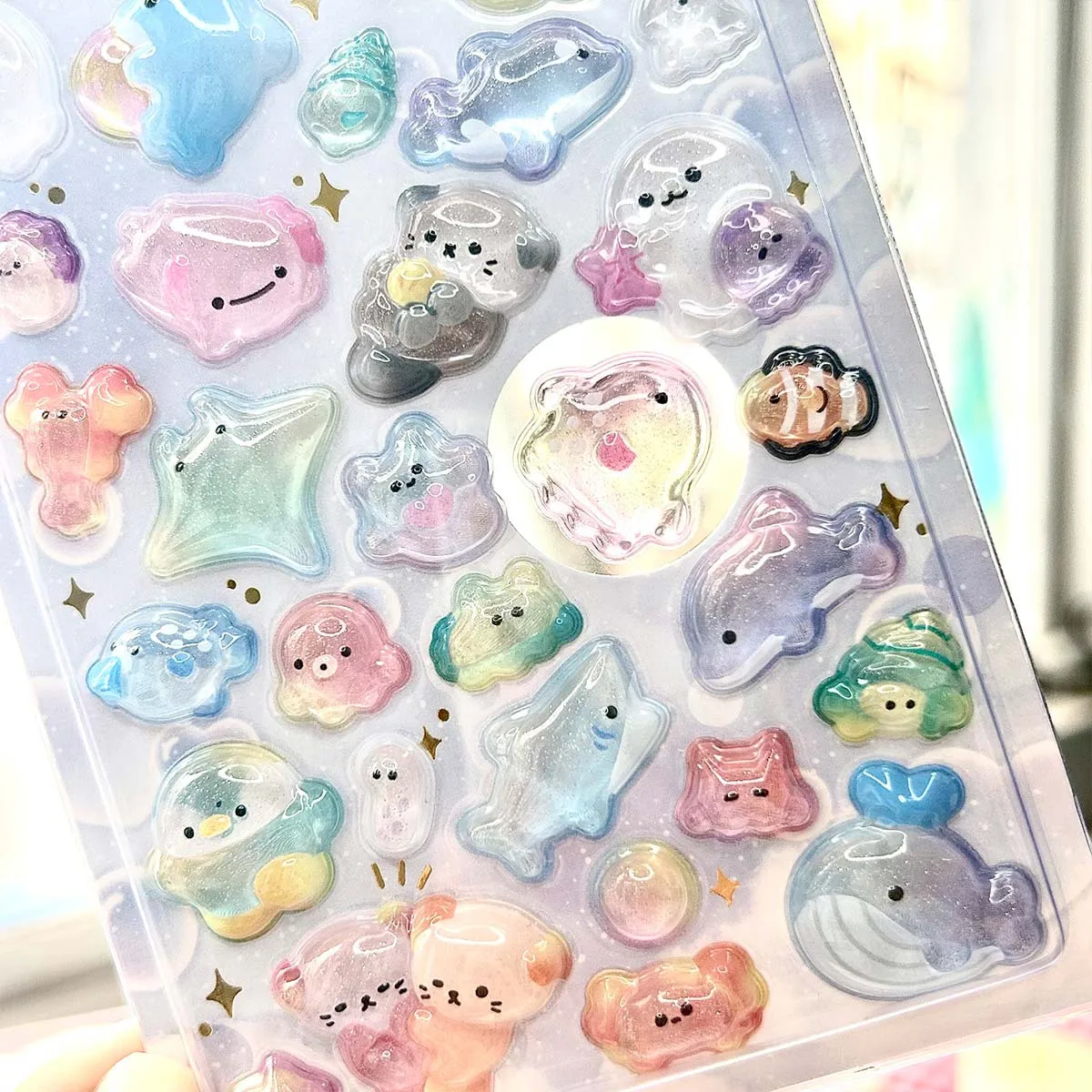 1PC Kawaii 3D Jelly Stickers Cute Cartoon Transparent Decals Waterproof DIY Hand Account Scrapbook Laptop Decorative Stickers
1PC Kawaii 3D Jelly Stickers Cute Cartoon Transparent Decals Waterproof DIY Hand Account Scrapbook Laptop Decorative Stickers
