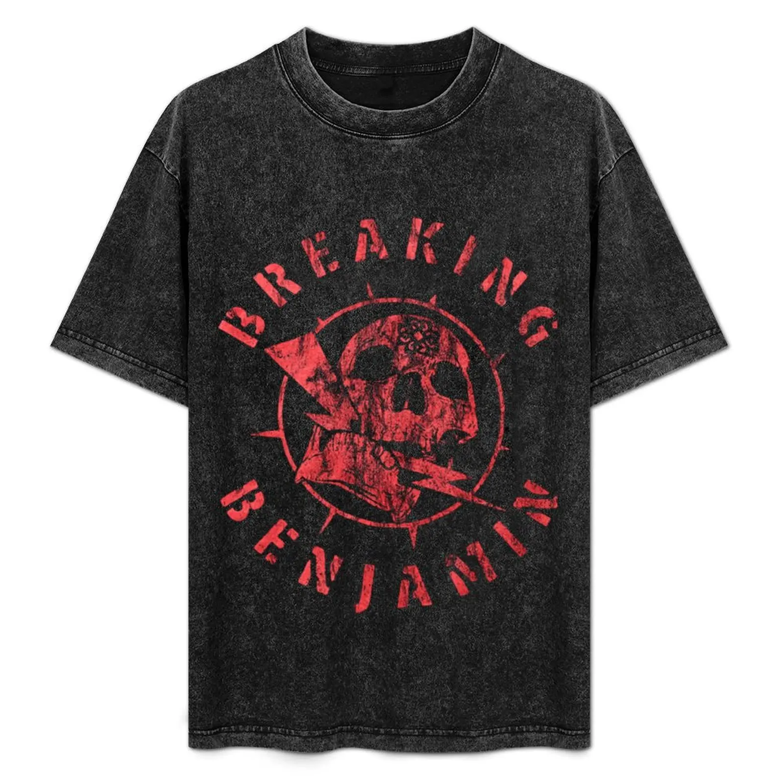 Breaking-Benjamin T-Shirt Retro Style Print Casual Top
Breaking-Benjamin T-Shirt Retro Style Print Casual Top