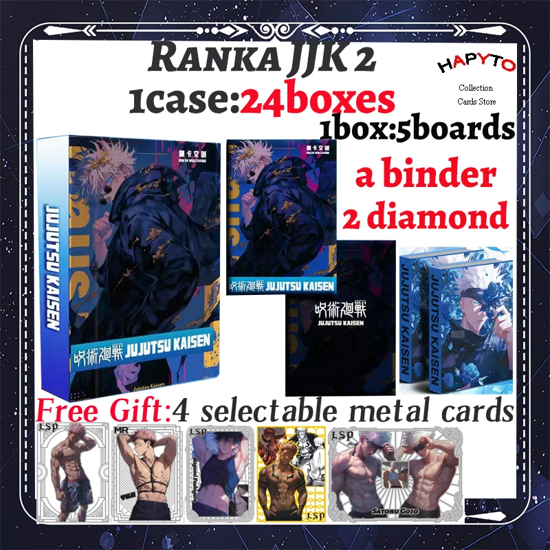 2025 новейшие доски RanKa 2 Jujutsu Kaisen JJK Booster Box Gojo Satoru Nanami Sukuna, хобби, рождественский подарок
2025 новейшие доски RanKa 2 Jujutsu Kaisen JJK Booster Box Gojo Satoru Nanami Sukuna, хобби, рождественский подарок
