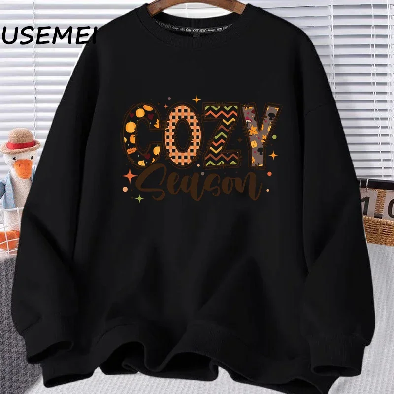Cozy Season Fall Halloween Sweatshirt Autumn Thanksgivin Retro Cozy Sweatshirt Harajuku Pullover Long Sleeve Hoodies Clothes
Cozy Season Fall Halloween Sweatshirt Autumn Thanksgivin Retro Cozy Sweatshirt Harajuku Pullover Long Sleeve Hoodies Clothes