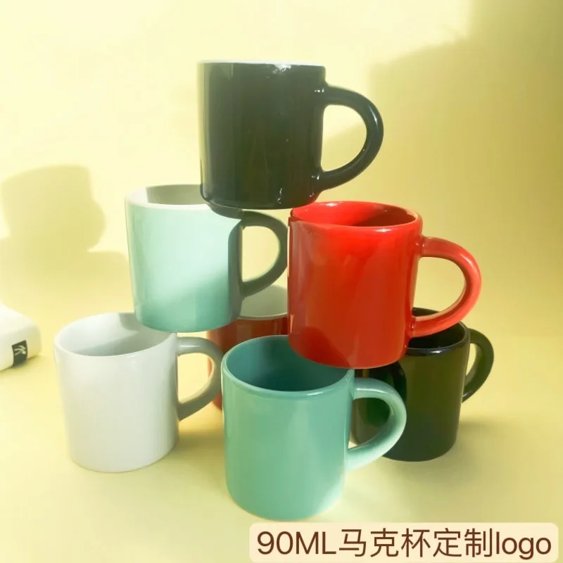 ML Mug Espresso Colored Glazed Ceramic Gift Advertising Cup Can Be Printed With Patterns
ML Mug Espresso Colored Glazed Ceramic Gift Advertising Cup Can Be Printed With Patterns