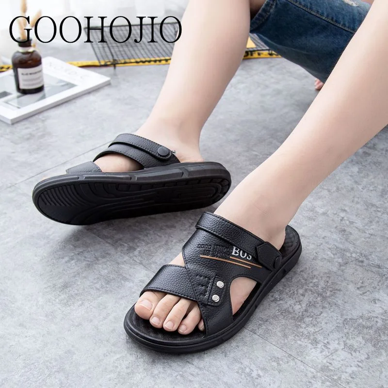 New Summer Men Shoes High Quality Men Sandals Slip-on Beach Men Slippers Soft Black Male Sandals Rubber Sandals Wear-resistant
New Summer Men Shoes High Quality Men Sandals Slip-on Beach Men Slippers Soft Black Male Sandals Rubber Sandals Wear-resistant