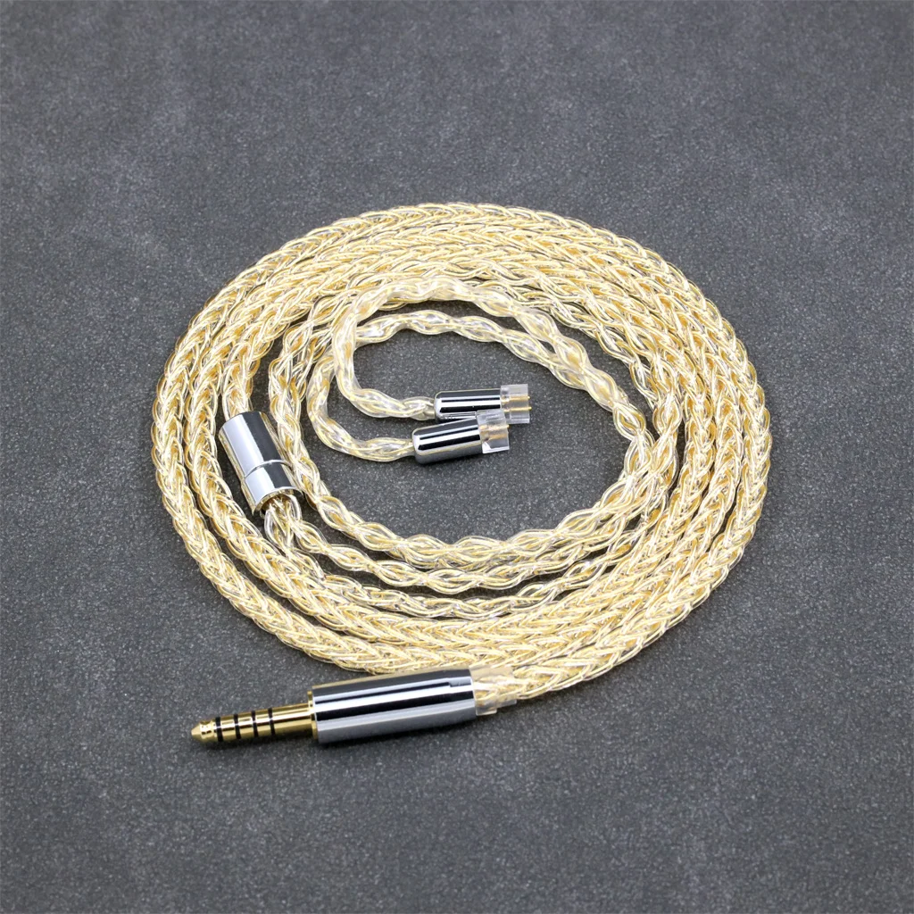 8 Core 7n Pure Silver 24k Gold Plated Audio Earphone Cable For UE18 pro UE11 QDC Gemini Gemini-S Anole V3-C V3-S Headset 8421
8 Core 7n Pure Silver 24k Gold Plated Audio Earphone Cable For UE18 pro UE11 QDC Gemini Gemini-S Anole V3-C V3-S Headset 8421
