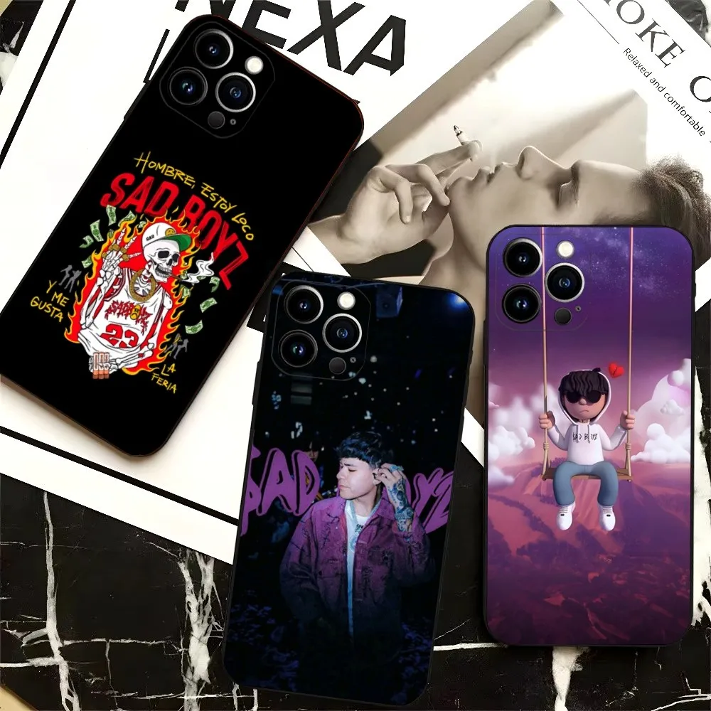 Rapper Junior H Sad Boyz Phone Case For iPhone 16,15,14,13,12,Pro,Max,11,7,8,Plus,XR,XS Max Shockproof Silicone Soft Shell
Rapper Junior H Sad Boyz Phone Case For iPhone 16,15,14,13,12,Pro,Max,11,7,8,Plus,XR,XS Max Shockproof Silicone Soft Shell