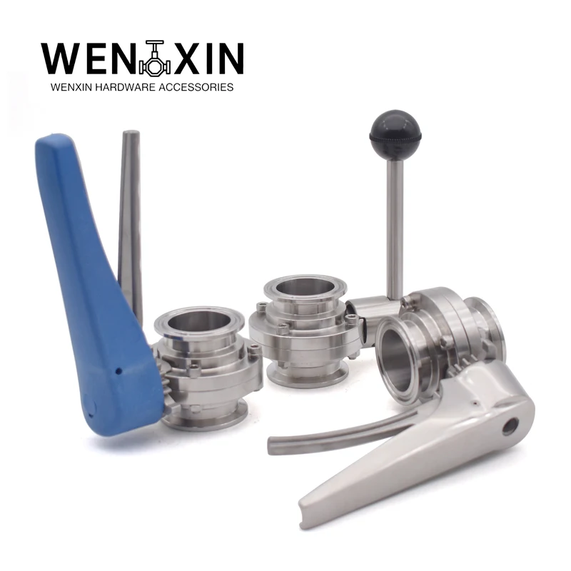 3/4 "1" 1.5 "2" 3 "4" Sanitary Butterfly Valve 304 Stainless Steel Extrusion Trigger Flow Control Valve Homemade Dairy Products
3/4 "1" 1.5 "2" 3 "4" Sanitary Butterfly Valve 304 Stainless Steel Extrusion Trigger Flow Control Valve Homemade Dairy Products
