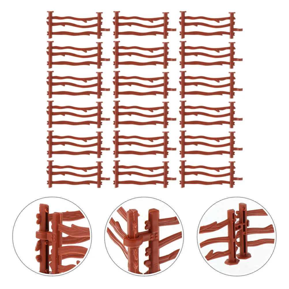 200 Pcs Fence Model Kids DIY Mini Farm Decor Outdoor Toys Decorate Simulated Plastic Child
200 Pcs Fence Model Kids DIY Mini Farm Decor Outdoor Toys Decorate Simulated Plastic Child