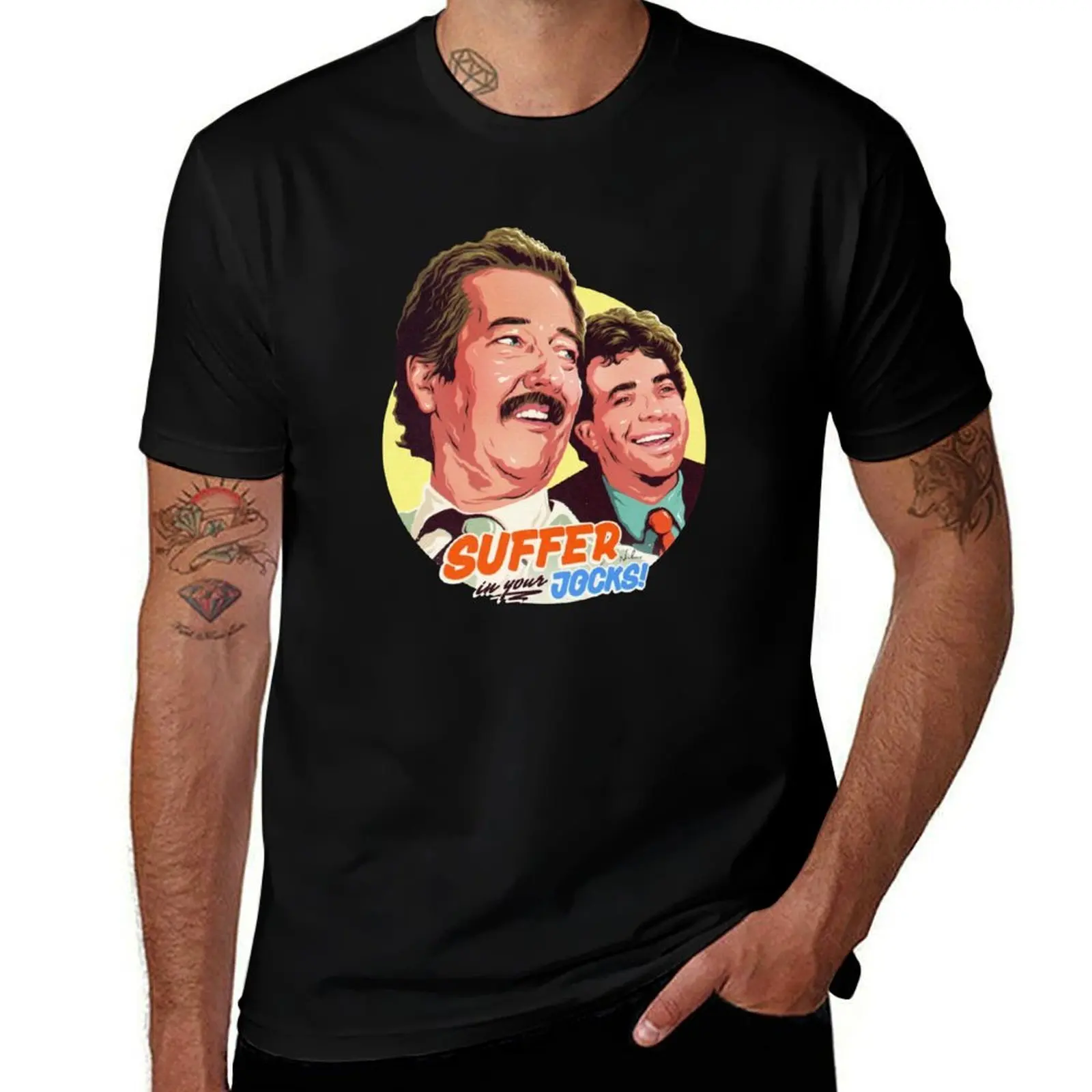 SUFFER IN YOUR JOCKS! T-Shirt kawaii clothes vintage t shirts plain man clothes Men's t-shirt
SUFFER IN YOUR JOCKS! T-Shirt kawaii clothes vintage t shirts plain man clothes Men's t-shirt