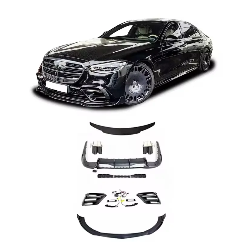 New High Quality Auto Spare Parts for W223 S-Class 2021+ Front Lip Rear Diffuser Tail Pipes Fog Lamp Frames
New High Quality Auto Spare Parts for W223 S-Class 2021+ Front Lip Rear Diffuser Tail Pipes Fog Lamp Frames