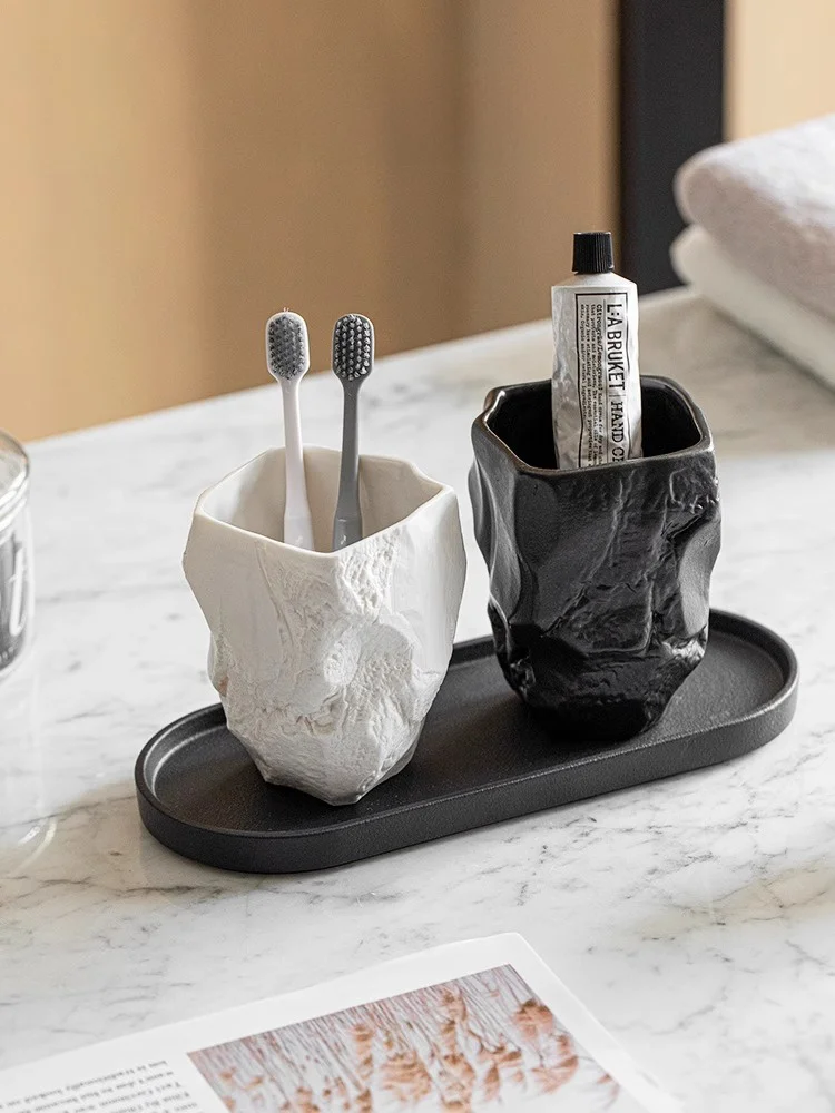 U Mi LIVING Nordic High Aesthetic Creative Waing Mouth Cup Toothbru Cup Tootaste Cerc Simple Sle Batoom Tool
U Mi LIVING Nordic High Aesthetic Creative Waing Mouth Cup Toothbru Cup Tootaste Cerc Simple Sle Batoom Tool