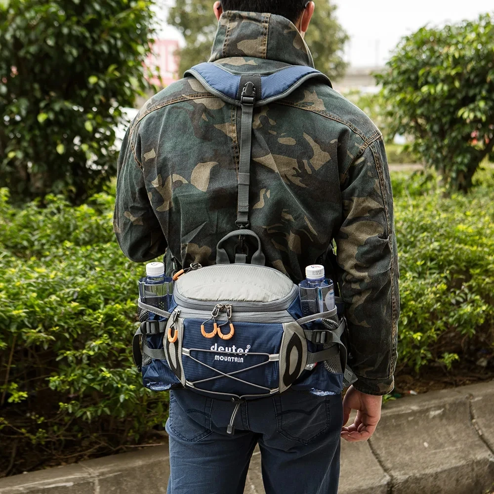 Outdoor Nylon Chest Bag Waist Pack Crossbody Shoulder Bag for Camping Cycling Running Travel Hiking Men
Outdoor Nylon Chest Bag Waist Pack Crossbody Shoulder Bag for Camping Cycling Running Travel Hiking Men
