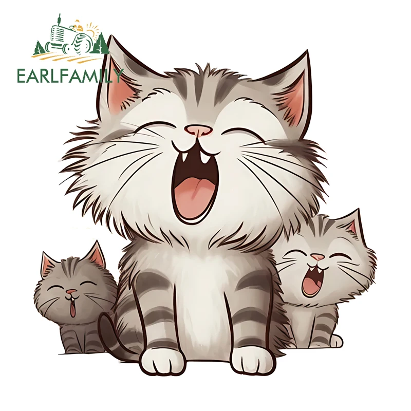 EARLFAMILY Animal Cat Car Stickers And Decals Vehicle Decal Occlusion Scratch Sunscreen DIY Motorcycle Car Bumper Window Decor
EARLFAMILY Animal Cat Car Stickers And Decals Vehicle Decal Occlusion Scratch Sunscreen DIY Motorcycle Car Bumper Window Decor