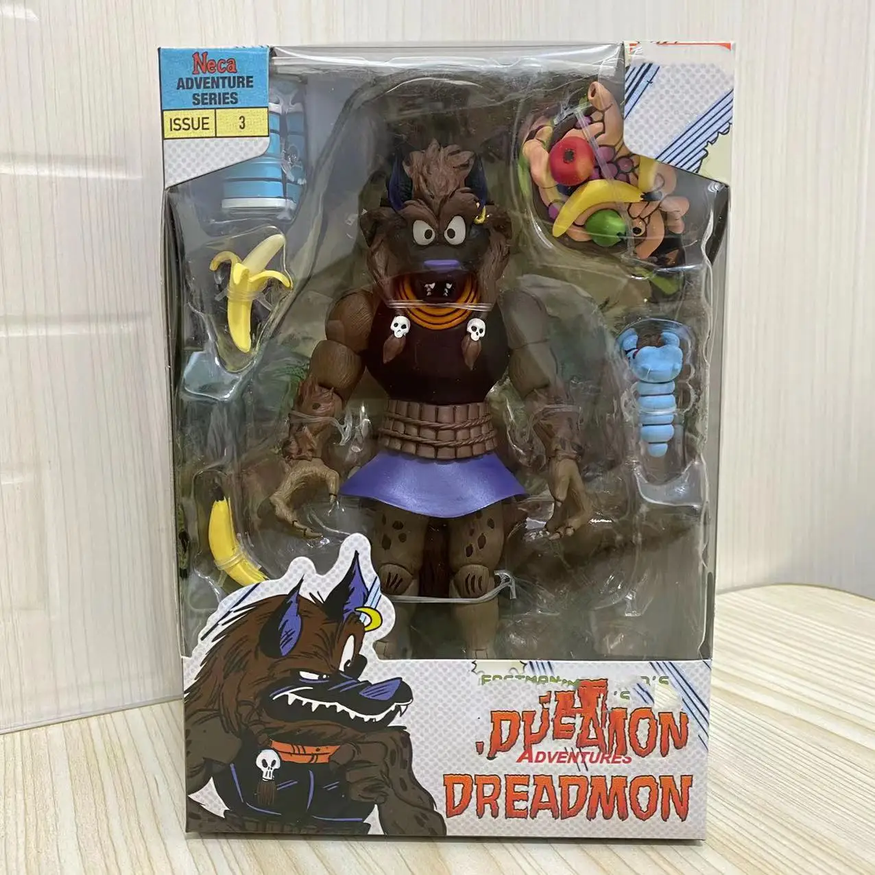 Аутентичные черепашки ниндзя NECA 54249, модель Dreadmon, игрушка, 7-дюймовые формы, мобильный шарнир, конец стержня, кукла, игрушка, детский подарок
Аутентичные черепашки ниндзя NECA 54249, модель Dreadmon, игрушка, 7-дюймовые формы, мобильный шарнир, конец стержня, кукла, игрушка, детский подарок
