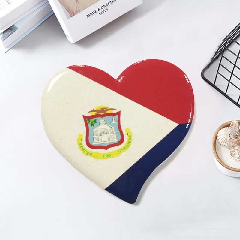 Netherlands Antilles Heart Flag Fridge Magnet Creative Hand-painted Home Decor Exquisite Ornament Collectible Gift
Netherlands Antilles Heart Flag Fridge Magnet Creative Hand-painted Home Decor Exquisite Ornament Collectible Gift