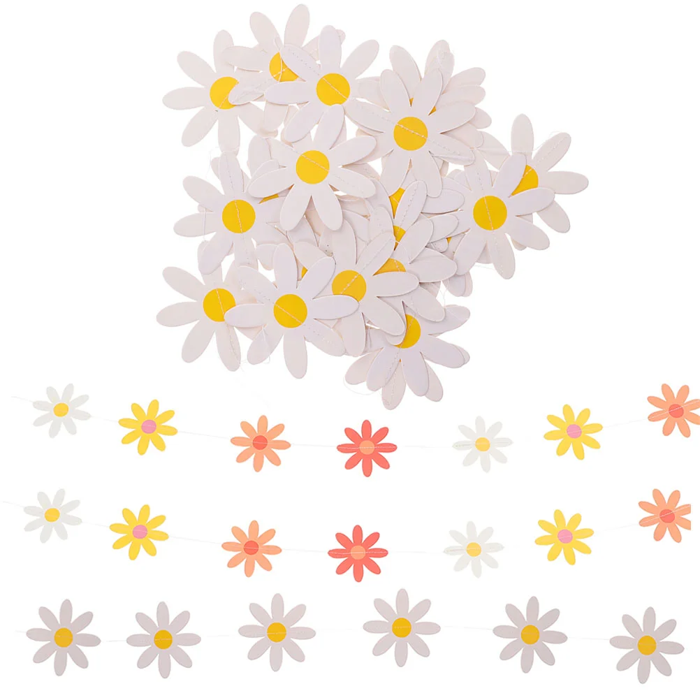 4 Pcs Little Daisy Pull Flag Child Birthday Decorations Reusable Party Garland Toddler Girl Banner Photo Prop
4 Pcs Little Daisy Pull Flag Child Birthday Decorations Reusable Party Garland Toddler Girl Banner Photo Prop