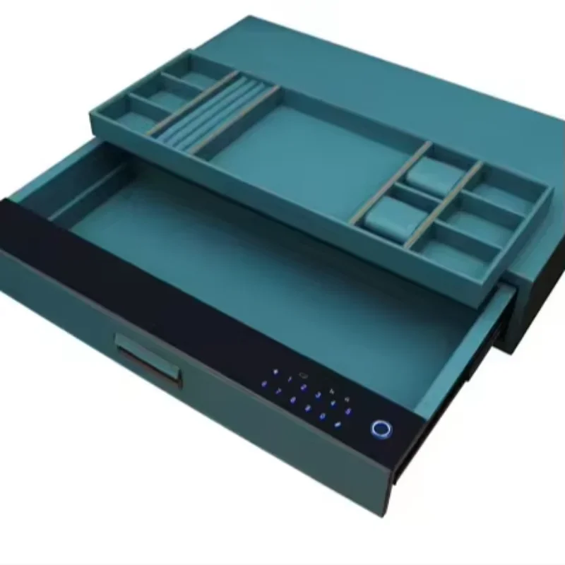 Custom Automatic Pop Up Tempered Panel Smart Alloy Handmade Smart Fingerprint Leather Password Lock Storage Drawers Safe Box
Custom Automatic Pop Up Tempered Panel Smart Alloy Handmade Smart Fingerprint Leather Password Lock Storage Drawers Safe Box