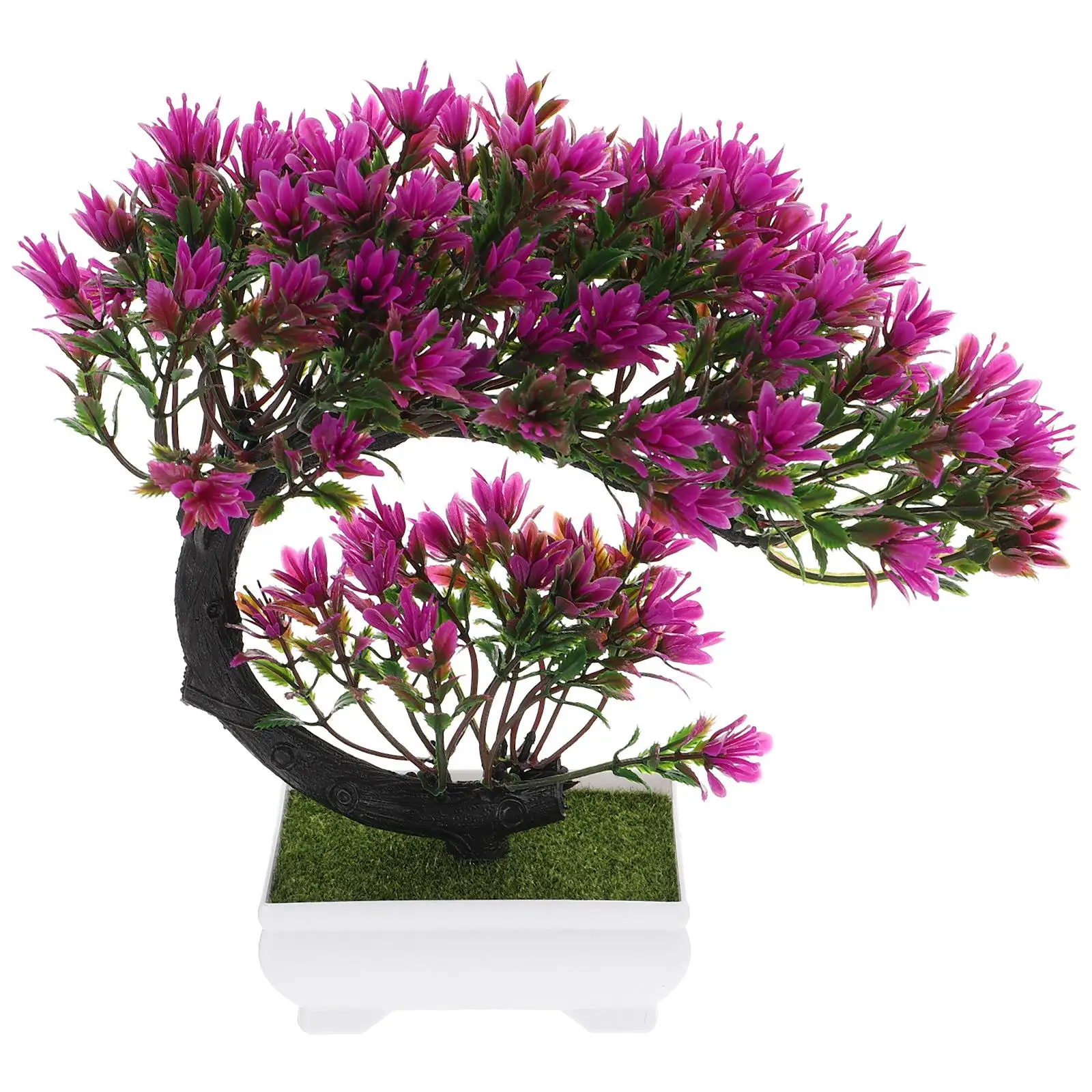 Artificial Green Plants Decorative Fake Flower Bonsai Plastic Indoor Office Long Lasting Easy Maintenance Ornament
Artificial Green Plants Decorative Fake Flower Bonsai Plastic Indoor Office Long Lasting Easy Maintenance Ornament
