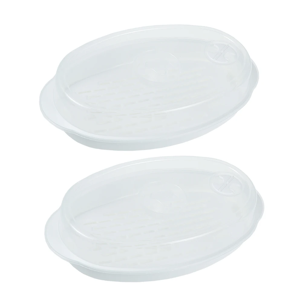 2Pcs Fish Steamer Microwave Food Cover Round Bread Pot Eco Friendly Nutrient Retaining Kitchen Accessories Premium Material
2Pcs Fish Steamer Microwave Food Cover Round Bread Pot Eco Friendly Nutrient Retaining Kitchen Accessories Premium Material