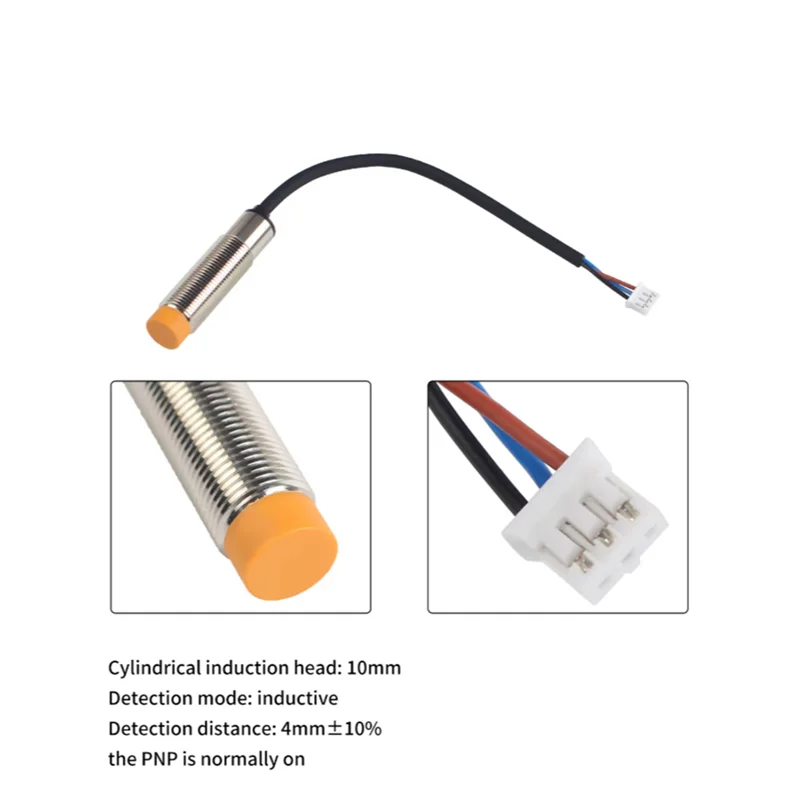 5 шт. для экструдера Anycubic Kobra 2, емкостный датчик автоматического выравнивания, емкостный датчик приближения, комплект позиционирования-Y18A
5 шт. для экструдера Anycubic Kobra 2, емкостный датчик автоматического выравнивания, емкостный датчик приближения, комплект позиционирования-Y18A