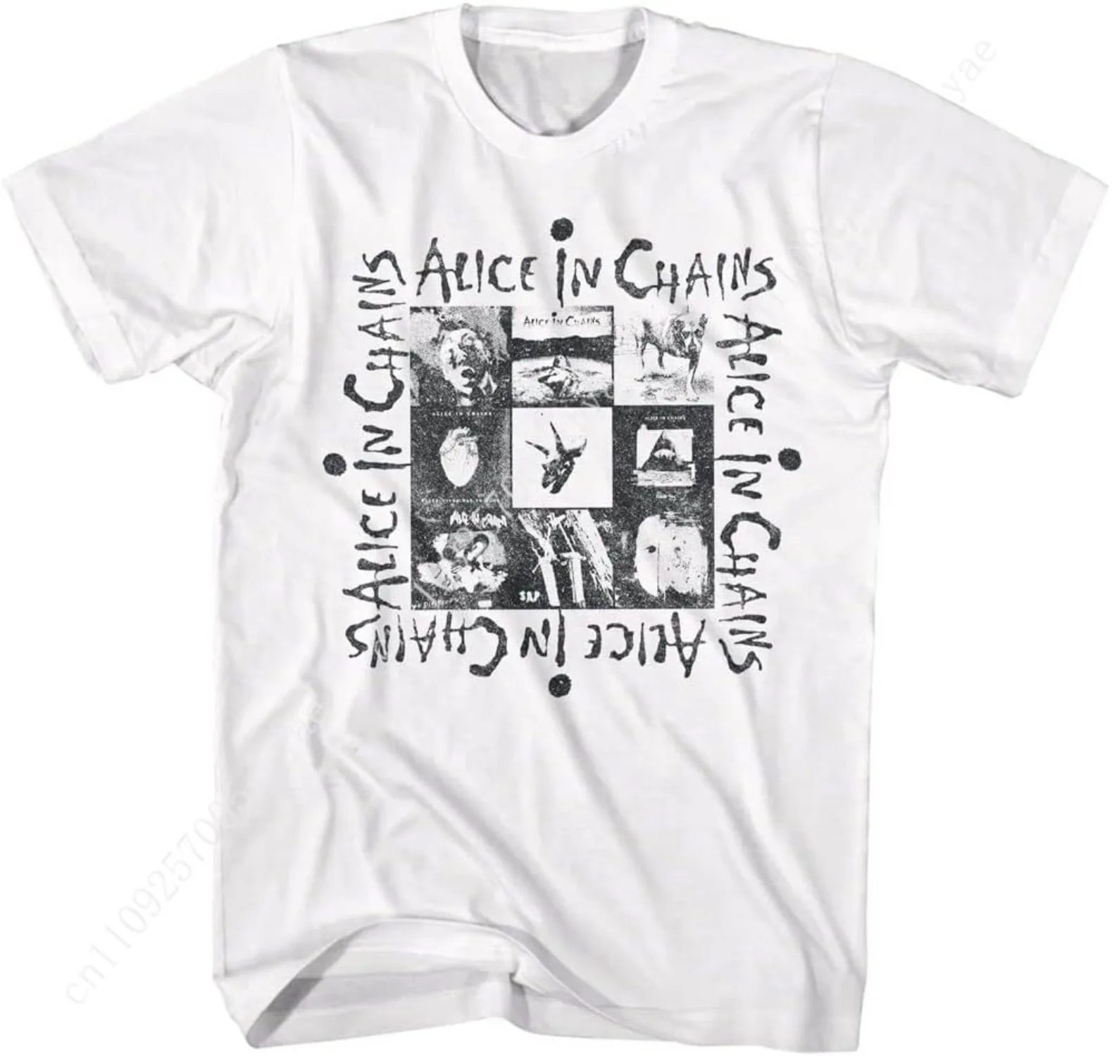 Alice in Chains T Shirt Multi Album Art Mens Short Sleeve T Shirts 90s Music Vintage Style Graphic Tees
Alice in Chains T Shirt Multi Album Art Mens Short Sleeve T Shirts 90s Music Vintage Style Graphic Tees