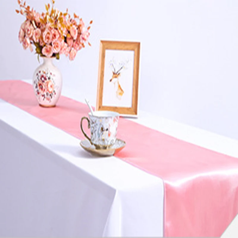 5PCS 30cm*275cm Satin Table Runners Wedding Party Event Decor Supply Satin Fabric
5PCS 30cm*275cm Satin Table Runners Wedding Party Event Decor Supply Satin Fabric