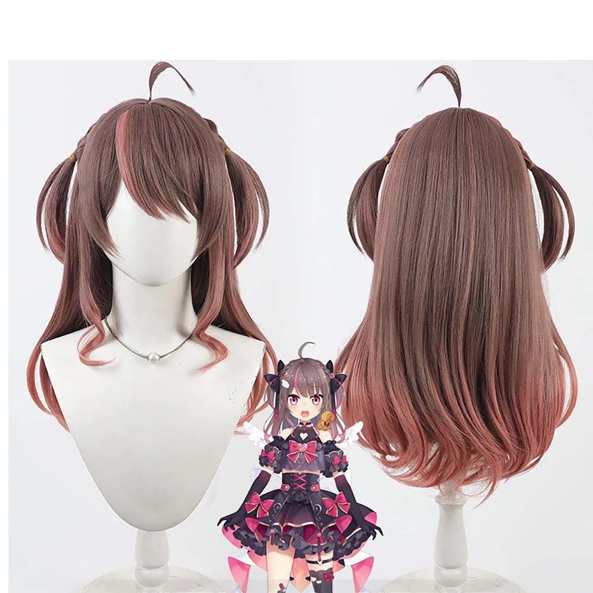 Синтетический парик Vitual Idol Vtuber Natsuiro Matsuri для косплея, коричнево-розовый, для женщин
Синтетический парик Vitual Idol Vtuber Natsuiro Matsuri для косплея, коричнево-розовый, для женщин