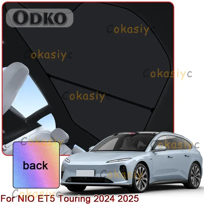 Colorful Ice Crystal Car Roof Sunshade For NIO ET5 Touring 2024 2025 Car Clip-on Sunroof Skylight Blind Shading Cover Accessory
Colorful Ice Crystal Car Roof Sunshade For NIO ET5 Touring 2024 2025 Car Clip-on Sunroof Skylight Blind Shading Cover Accessory