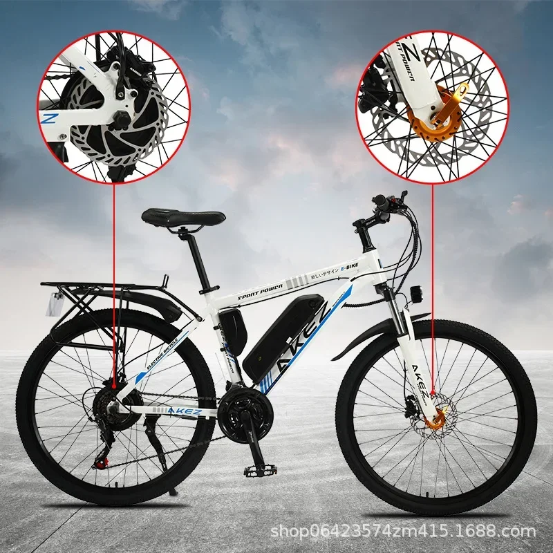 26 "21 speed oil brake power variable speed car 48V500W electric bike mountain bike
26 "21 speed oil brake power variable speed car 48V500W electric bike mountain bike