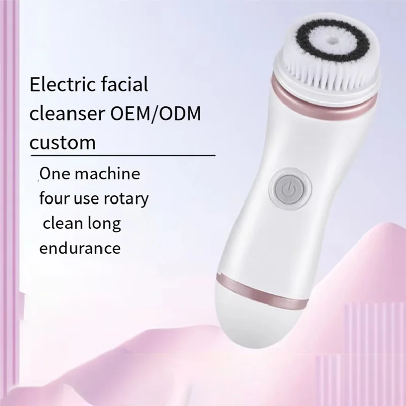 Efficient-Silicone Facial Cleanser Brush Face Cleansing Device Deep Pore Cleaning Andgentle Exfoliation
Efficient-Silicone Facial Cleanser Brush Face Cleansing Device Deep Pore Cleaning Andgentle Exfoliation