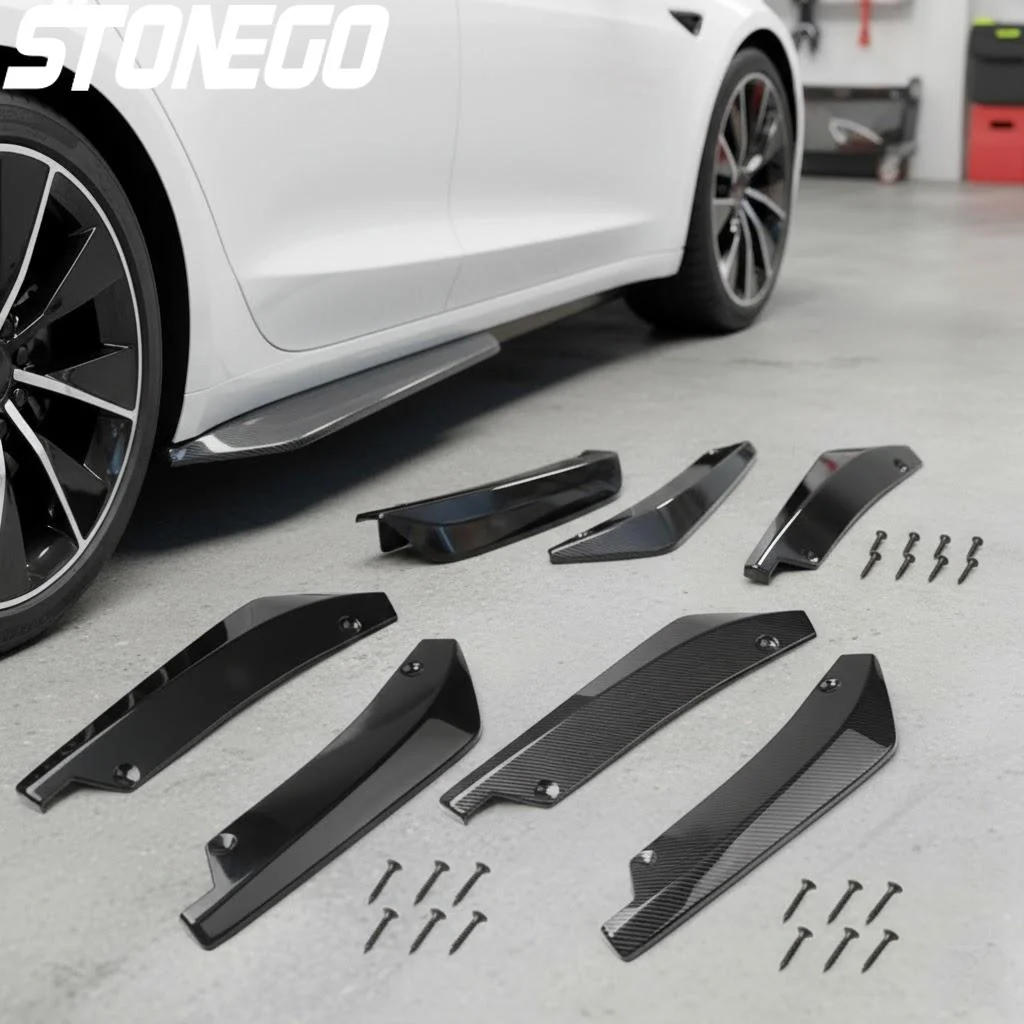 Car Front Rear Bumper Strip Lip Spoiler Diffuser Splitter Scratch Protector Carbon Fiber Winglets Side Skirt Extension
Car Front Rear Bumper Strip Lip Spoiler Diffuser Splitter Scratch Protector Carbon Fiber Winglets Side Skirt Extension