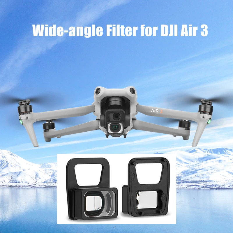 Aluminum Frame Lens Wide-angle Filter for DJI Air 3 High Quality Optical Glass Drone Accessories
Aluminum Frame Lens Wide-angle Filter for DJI Air 3 High Quality Optical Glass Drone Accessories