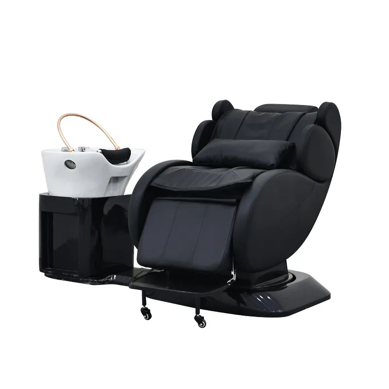 High-end hair chair rotating massage flush bed multi-functional electric shampoo bed
High-end hair chair rotating massage flush bed multi-functional electric shampoo bed