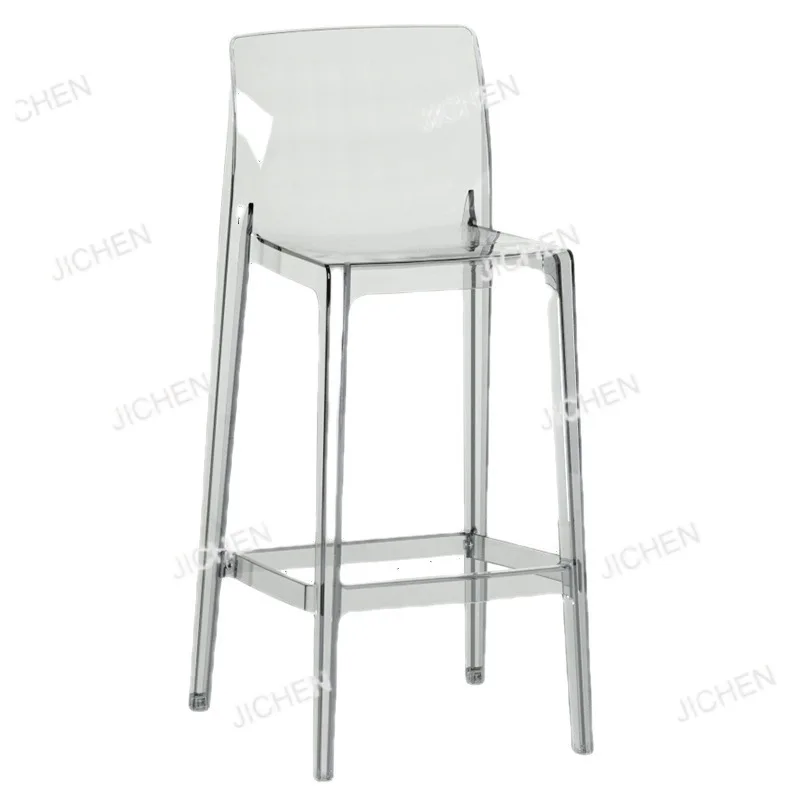 Скандинавский барный стул, прозрачный акриловый креативный барный стул для кафе, магазина, домашний простой стул с высоким светом для ног, роскошный стиль
Скандинавский барный стул, прозрачный акриловый креативный барный стул для кафе, магазина, домашний простой стул с высоким светом для ног, роскошный стиль