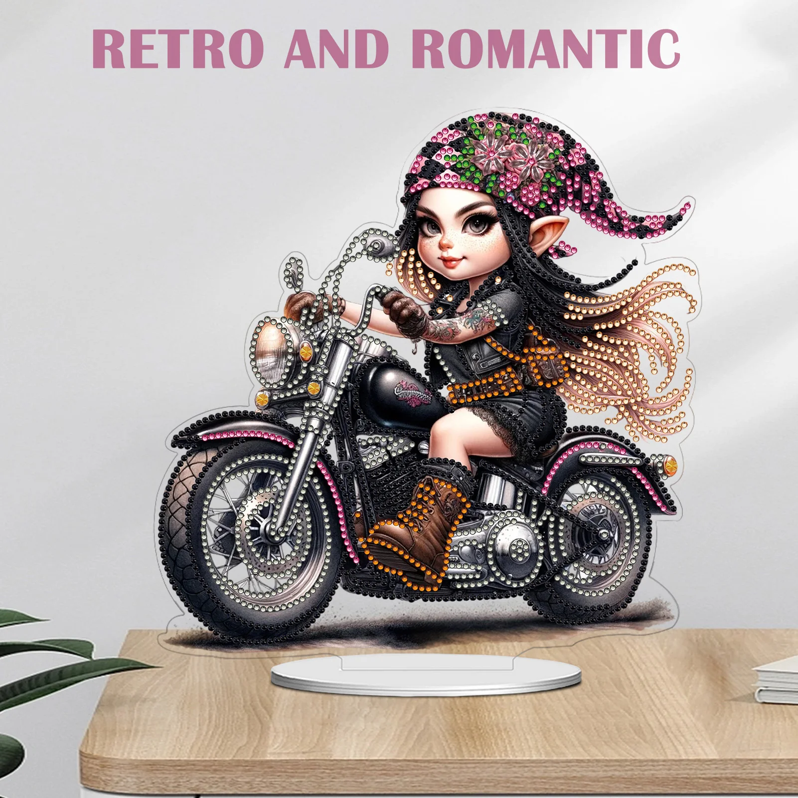 PVC Round Special Shaped Girl Animal Diamond Painting Desktop Ornaments Kit 5D DIY Diamond Art Tabletop Decorations for Beginner
PVC Round Special Shaped Girl Animal Diamond Painting Desktop Ornaments Kit 5D DIY Diamond Art Tabletop Decorations for Beginner