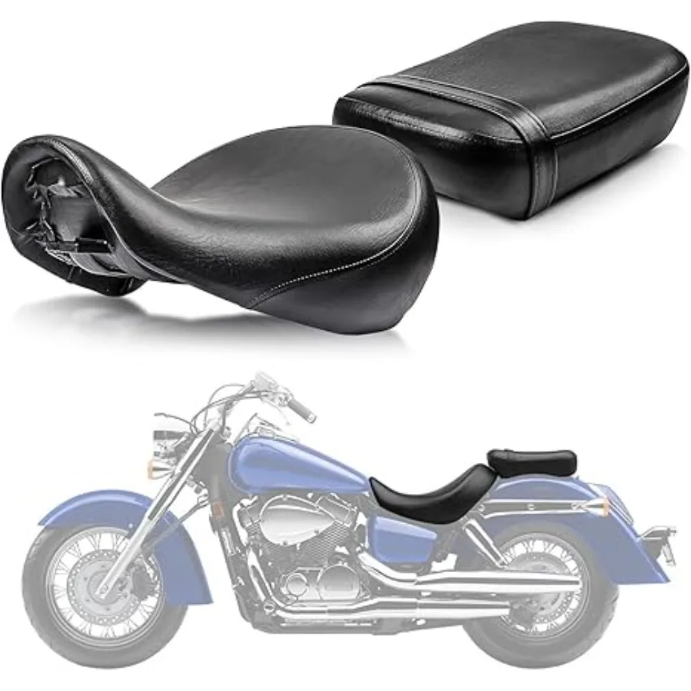 PSLER Motorcycle Front Rider Driver Rear Passenger Seat Pillion Cushion Seat for Honda Shadow Aero VT750C 2004-2023
PSLER Motorcycle Front Rider Driver Rear Passenger Seat Pillion Cushion Seat for Honda Shadow Aero VT750C 2004-2023