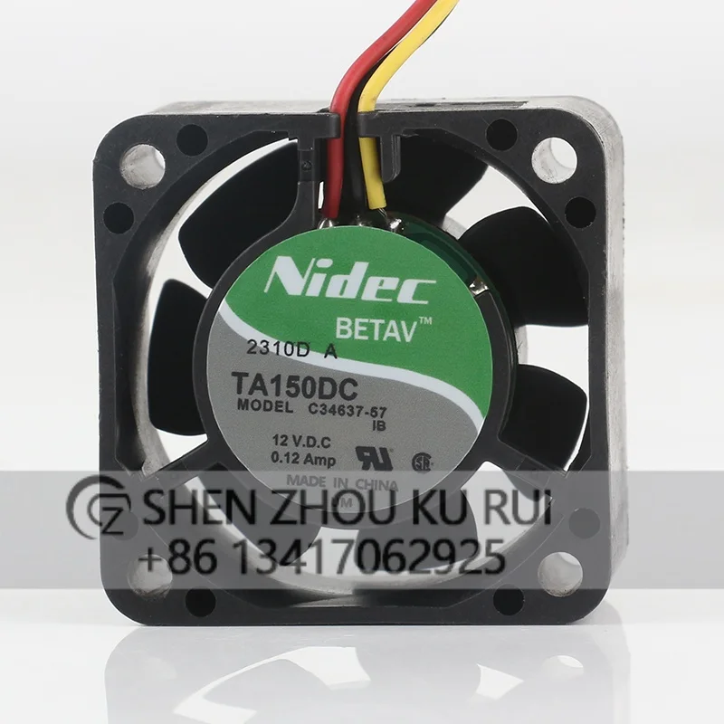 New Nidec 5V 24V 48V DC 12V 0.13A Dual ball bearing Frequency changer three-wire AC EC 4020 40X40X20MM 4CM C34637-57 cooling fan
New Nidec 5V 24V 48V DC 12V 0.13A Dual ball bearing Frequency changer three-wire AC EC 4020 40X40X20MM 4CM C34637-57 cooling fan