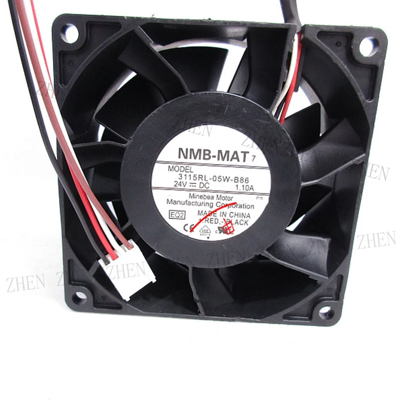 S New for NMB-MAT 3115RL-05W-B86 24V 1.10A 4-wire inverter cooling fan#QW
S New for NMB-MAT 3115RL-05W-B86 24V 1.10A 4-wire inverter cooling fan#QW