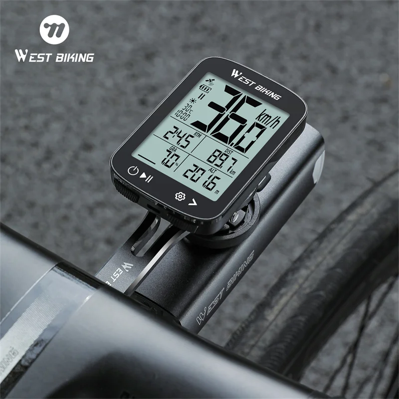 WEST BIKING GPS Bike Computer 5-Star Positioning IPX7 Bicycle Speedometer Type-C Long-Lasting Bike Odometer Cycling Accessories
WEST BIKING GPS Bike Computer 5-Star Positioning IPX7 Bicycle Speedometer Type-C Long-Lasting Bike Odometer Cycling Accessories