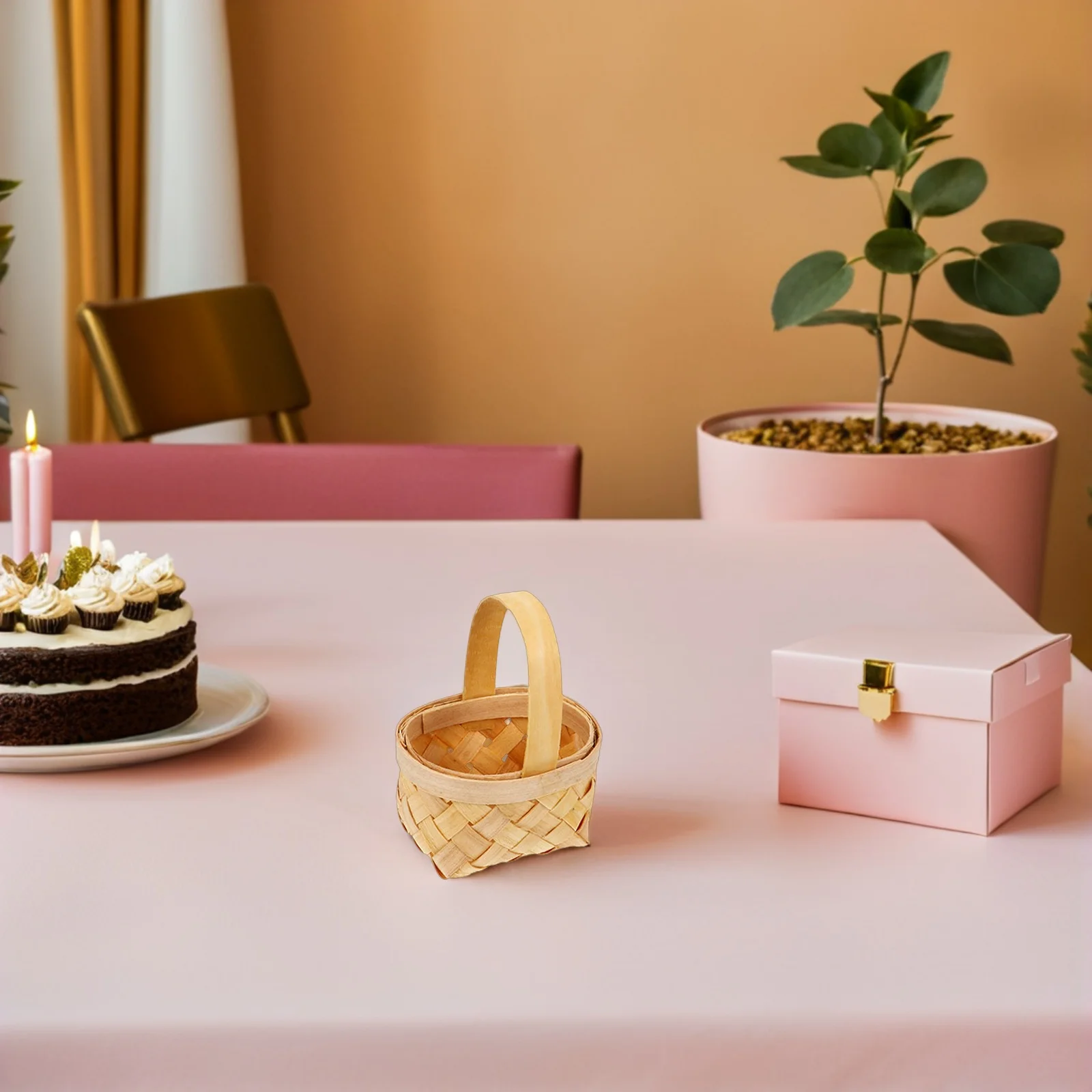 10Pcs Handmade Wooden Baskets Small Delicate Packaging Baskets for Weddings Parties Favors Decorative Mini Basket Supply
10Pcs Handmade Wooden Baskets Small Delicate Packaging Baskets for Weddings Parties Favors Decorative Mini Basket Supply