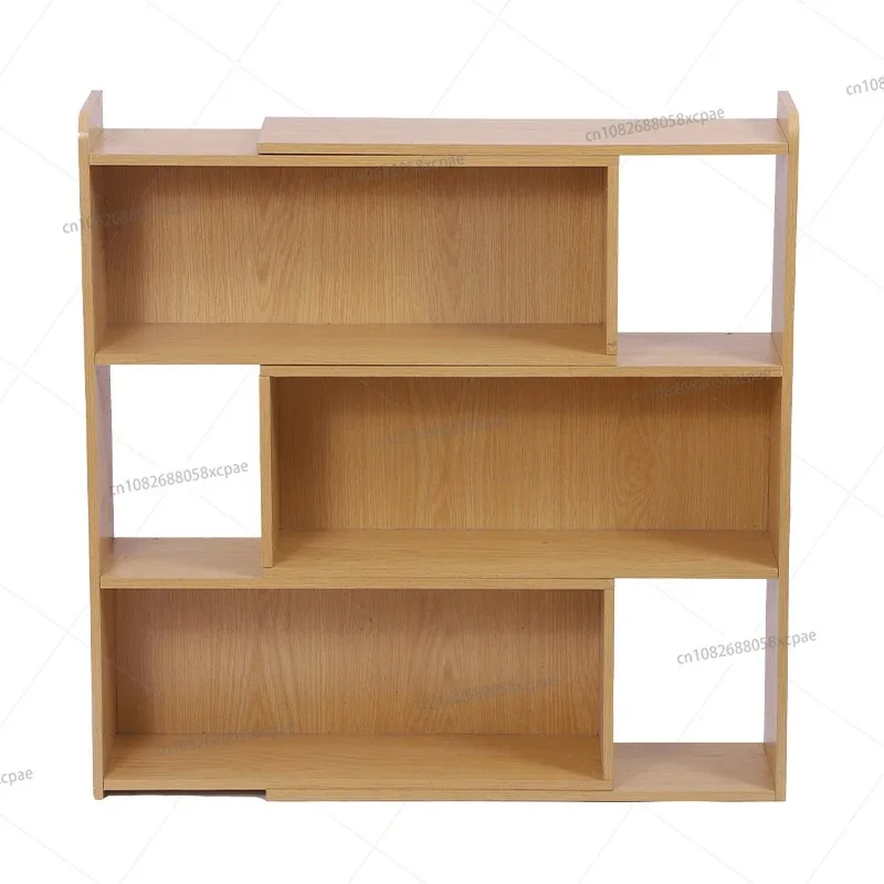 Modern Adjustable Wooden Bookshelf with Stainless Steel and Back Panel, Solid Wood Construction, Suitable for Living Room
Modern Adjustable Wooden Bookshelf with Stainless Steel and Back Panel, Solid Wood Construction, Suitable for Living Room