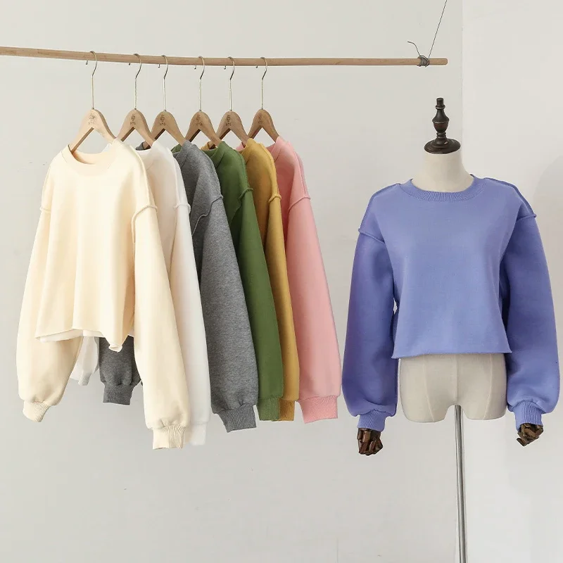 Women's Clothing Quality Oversized Women Sweatshirt Hoodies Casual Loose Vintage Long Sleeve Harajuku Streetwear Crop Pullover
Women's Clothing Quality Oversized Women Sweatshirt Hoodies Casual Loose Vintage Long Sleeve Harajuku Streetwear Crop Pullover