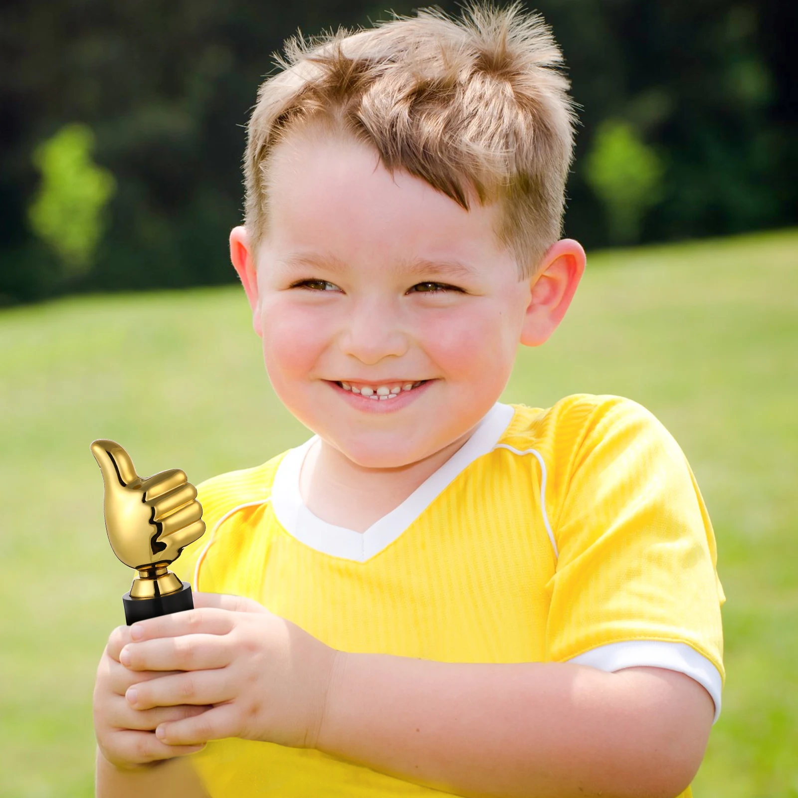 1pcs Kids Trophy Gifts Thumb up Award Plastic Cup for Kindergarten Sports Classroom Decorative Model Exquisite Toy
1pcs Kids Trophy Gifts Thumb up Award Plastic Cup for Kindergarten Sports Classroom Decorative Model Exquisite Toy