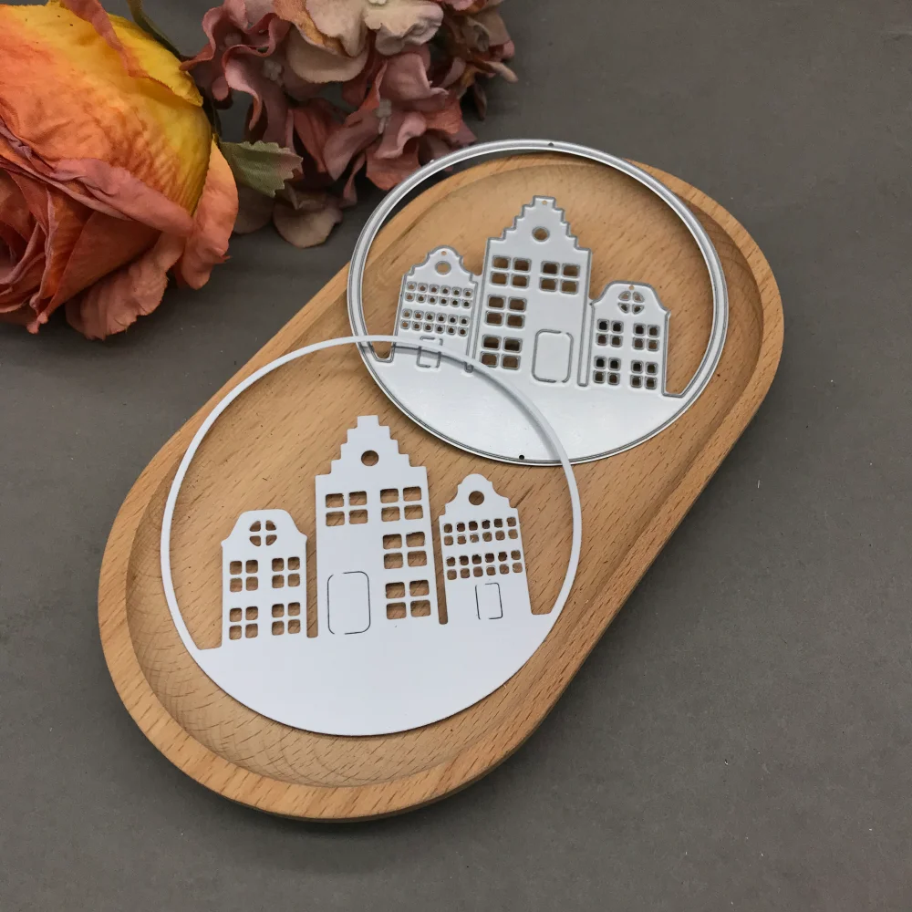 1pcs metal cutting dies cut die mold House round decoration Scrapbook paper craft blade punch stencils dies
1pcs metal cutting dies cut die mold House round decoration Scrapbook paper craft blade punch stencils dies
