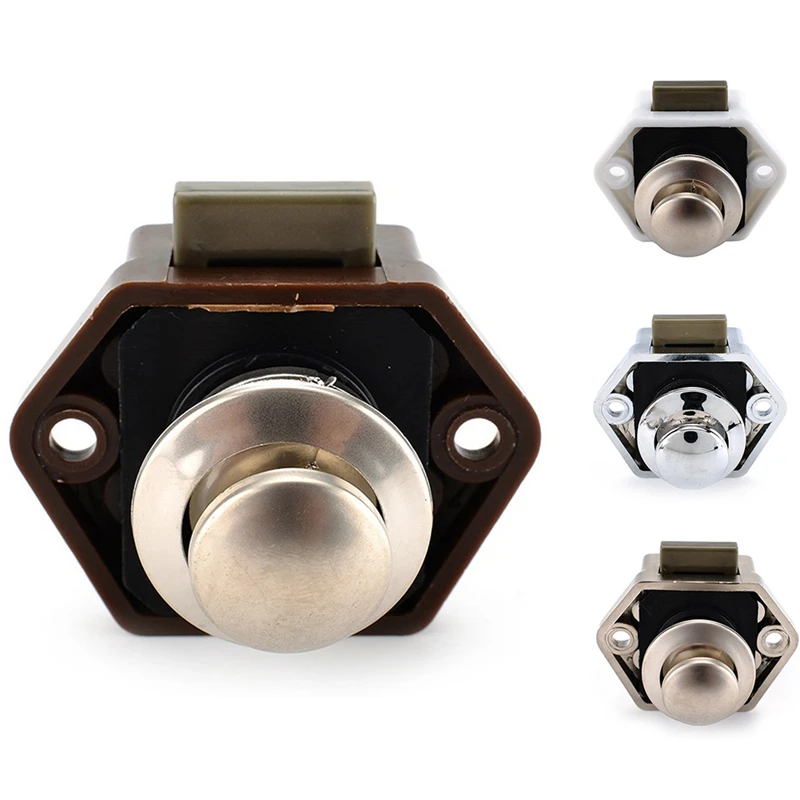 Camper Car Push Lock RV Caravan Boat Motor Home Cabinet Drawer Latch Button Locks For Furniture Hardware
Camper Car Push Lock RV Caravan Boat Motor Home Cabinet Drawer Latch Button Locks For Furniture Hardware