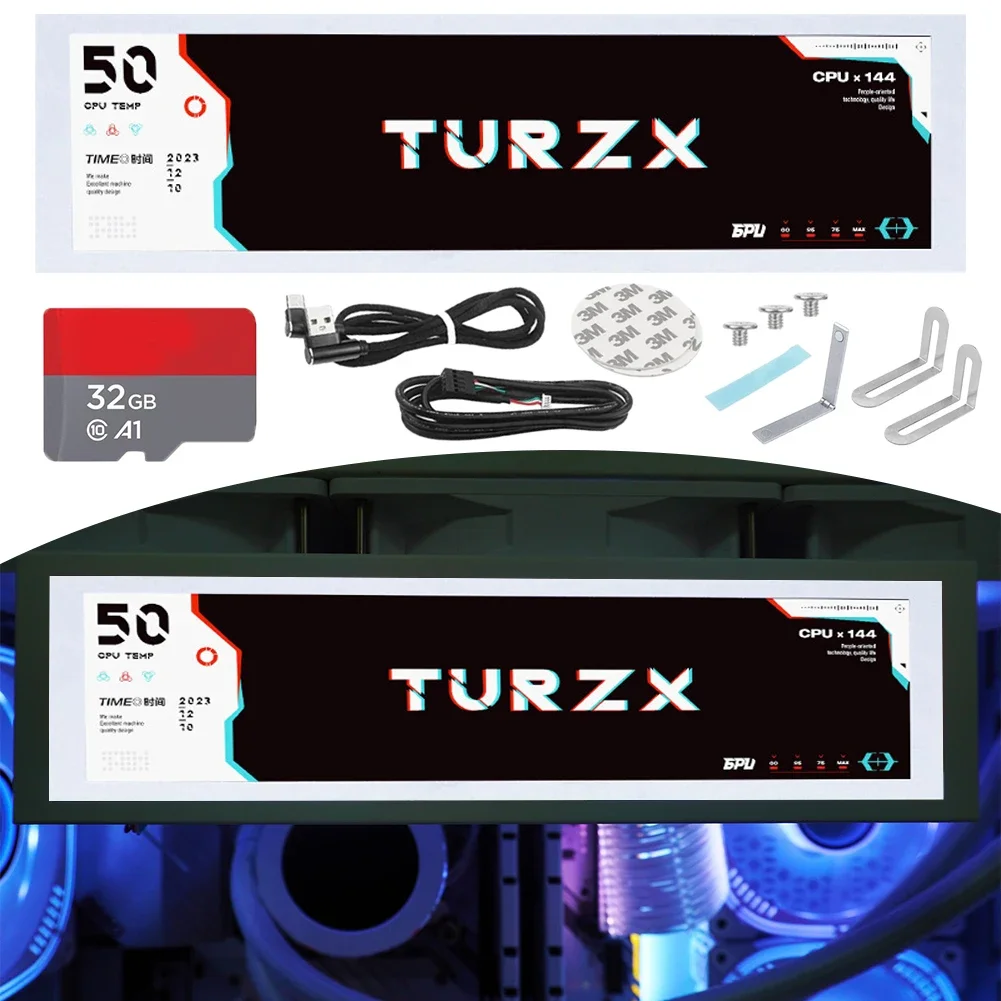 8.8 Inch IPS Type-C Secondary Screen Secondary Display AIDA6 Free 8.8in IPS Type-C Secondary Screen Sub Screen for Computer Case
8.8 Inch IPS Type-C Secondary Screen Secondary Display AIDA6 Free 8.8in IPS Type-C Secondary Screen Sub Screen for Computer Case