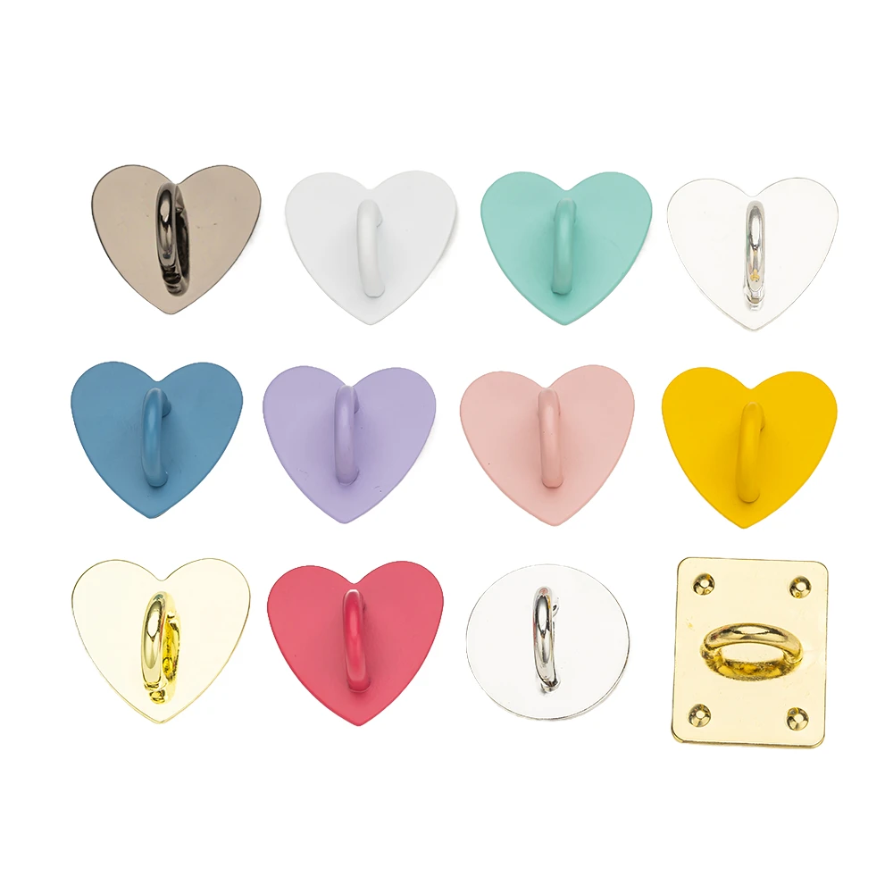 5Pcs/Lot Metal Heart Shaped Flatback Round Sticking Hooks Self Adhesive Mobile Phone Back Stand Hooks Connector Clasp Crafts
5Pcs/Lot Metal Heart Shaped Flatback Round Sticking Hooks Self Adhesive Mobile Phone Back Stand Hooks Connector Clasp Crafts