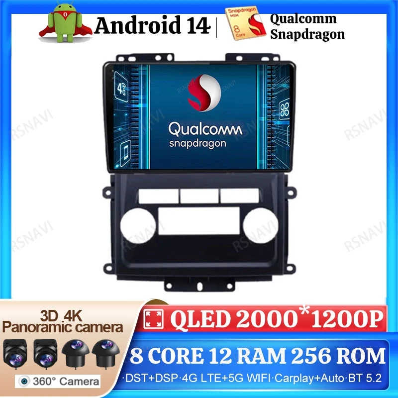 Android 14 Car Radio For Nissan Frontier Xterra 2009 - 2012 GPS 5G WIFI Stereo BT Wireless Carplay Auto 2 DIN DVD DSP Navigation
Android 14 Car Radio For Nissan Frontier Xterra 2009 - 2012 GPS 5G WIFI Stereo BT Wireless Carplay Auto 2 DIN DVD DSP Navigation